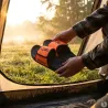 Sandales Browning Buckmark noir/orange - Confort outdoor