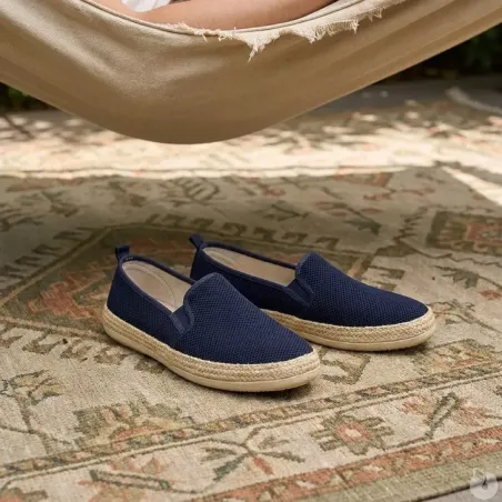Espadrilles homme bleu marine - Confort estival