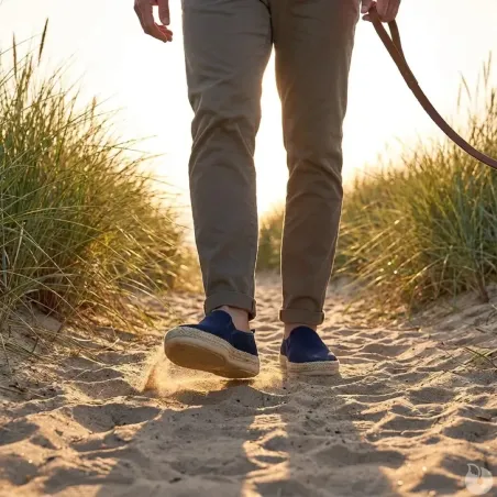 Espadrilles homme bleu marine - Confort estival