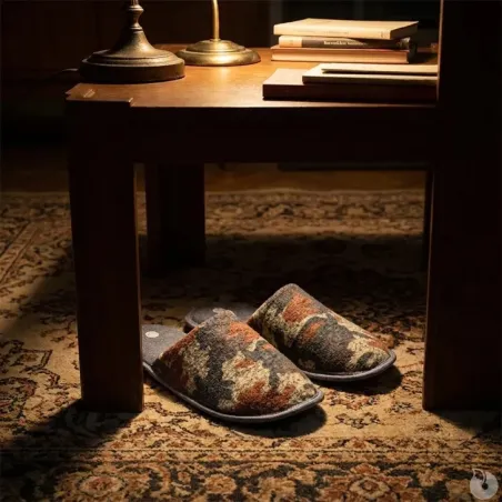 Chaussons camo homme - Confort & style outdoor 41/42 à 45/46