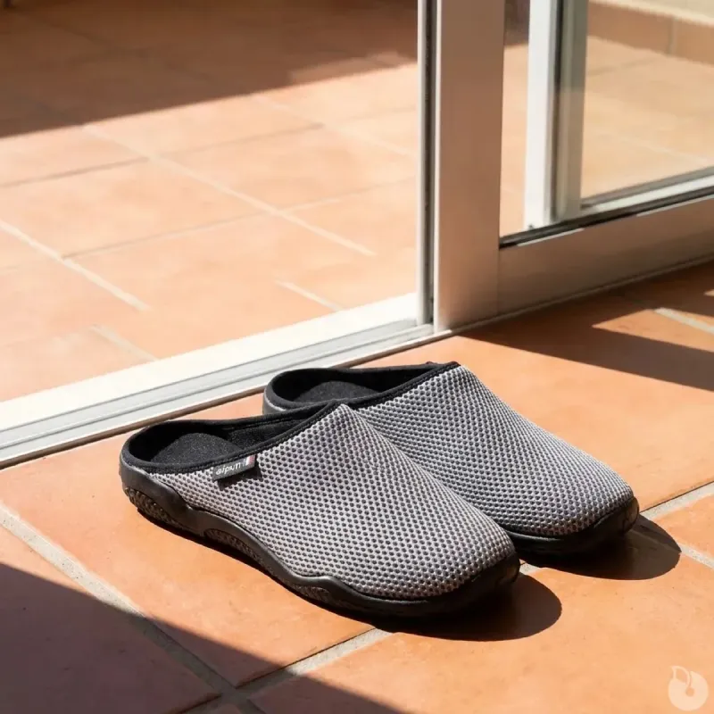 Mules respirantes Airplum - Homme - Gris 50/60c