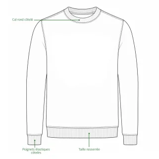 Sweat Homme Redstone Crew Neck Marron - Winchester®