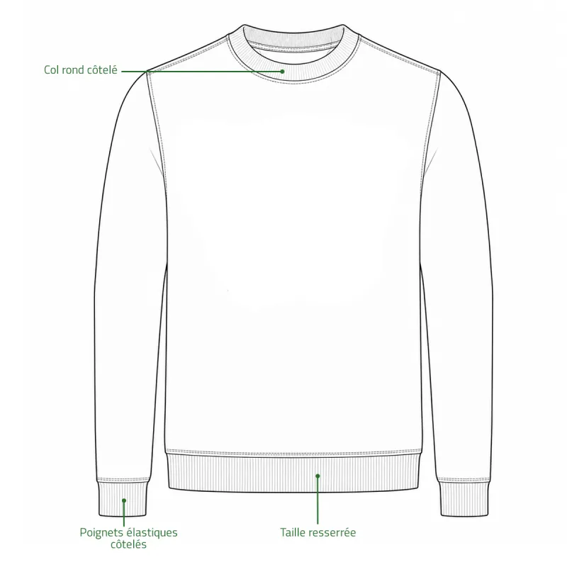 Sweat Homme Redstone Crew Neck Marron - Winchester®