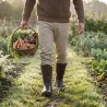 Bottes Clean Garden souples et imperméables marron 40-47
