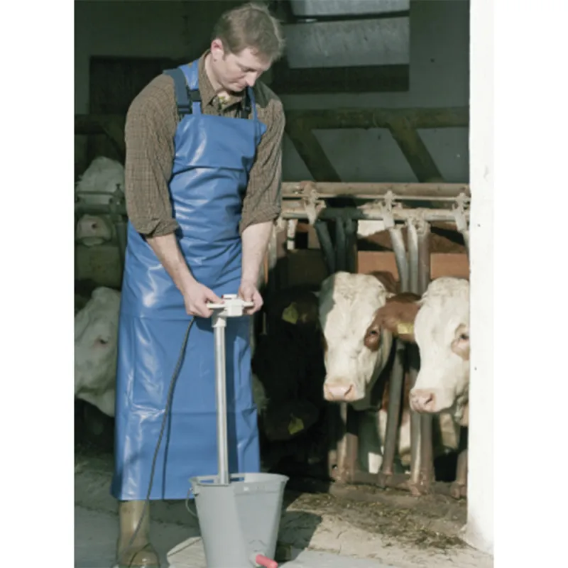 Tablier étanche PVC 80x120cm pour traite et vêlage