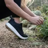 Baskets noires textile respirantes 37-42 pour éleveurs