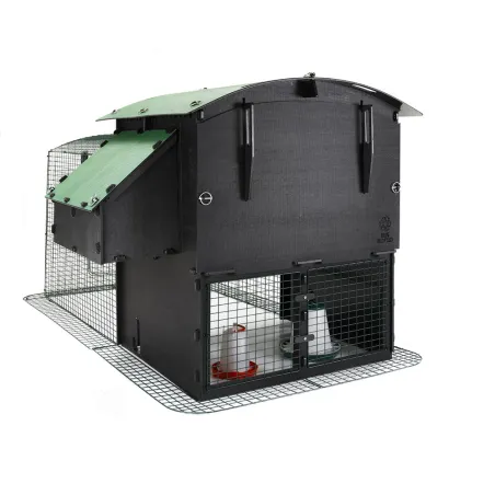 Enclos 2m pour poulailler surélevé 8-15 poules - Sécurité optimale