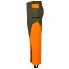 Pantalon traque imperméable Attila kaki/orange Verney-Carron