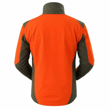 Veste Softshell Chambaran Orange - Manches amovibles NF S74-567