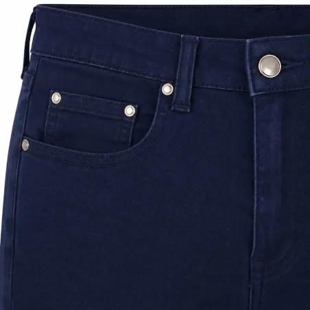 Jeans femme confort stretch bleu foncé - Tailles 38 à 54