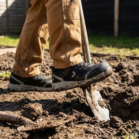Chaussures sécurité Ecodempo S3S noires pour élevage