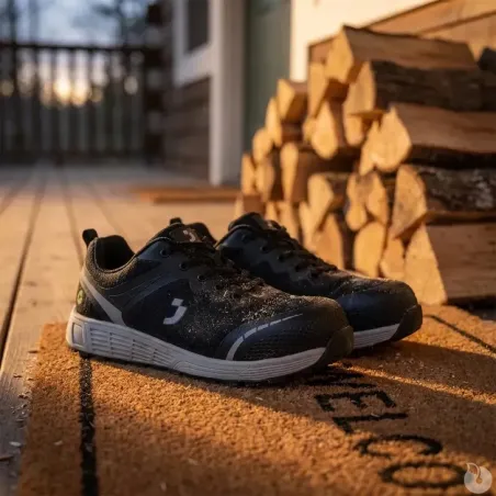 Chaussures sécurité Ecodempo S3S noires pour élevage