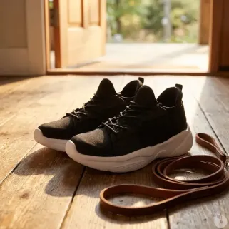 Baskets noires femme – Confort et style pour élevage & jardin