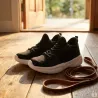 Baskets noires femme – Confort et style pour élevage & jardin