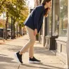 Baskets noires femme – Confort et style pour élevage & jardin
