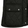 Gilet Haxby Walker & Hawkes vert coton ciré femme