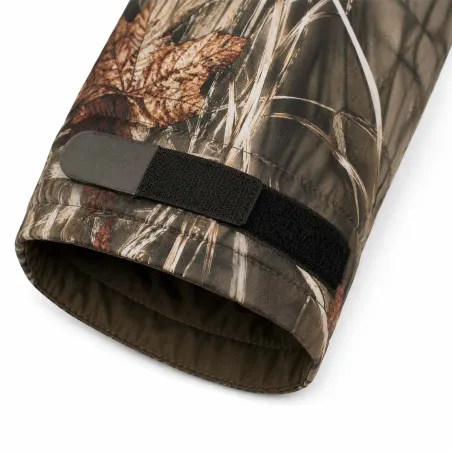 Blouson chasse softshell camo kaki 4 poches S-3XL