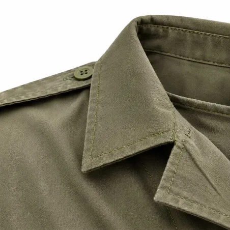 Veste treillis enfant 4 poches kaki - style militaire