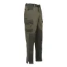 Fuseau chasse enfant kaki en polyester et coton