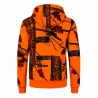 Sweat enfant fluo Treeland zippé polaire vert/orange