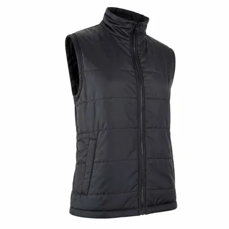 Veste matelassée sans manches col montant S à 3XL
