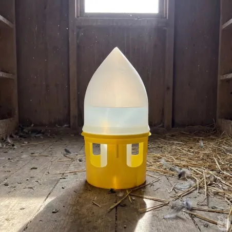 Abreuvoir siphoïde anti-perchage pour pigeons 5L