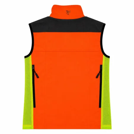 Gilet de traque Francital Atalante 7 poches zippées NF/ISO