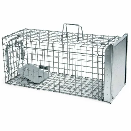 Cage-piège Strong 80X34X34 cm - 3 poignées anti-nuisibles