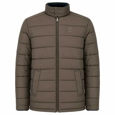 Parka réversible marron/bleu marine - Confort et style M à 2XL