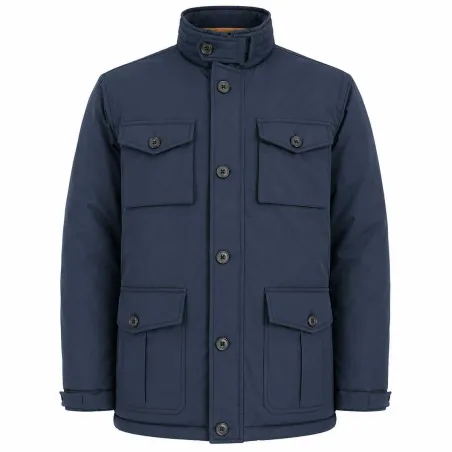 Parka réversible marron/bleu marine - Confort et style M à 2XL
