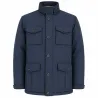 Parka réversible marron/bleu marine - Confort et style M à 2XL