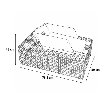 Piège métal multiprises rats et ragondins