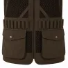 Gilet de chasse Treeland marron 20 cartouchières déperlant