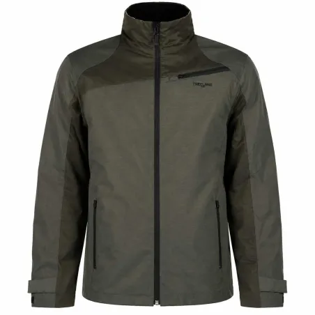 Veste Maquisard Treeland verte imperméable Ripstop