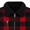 Chemise polaire homme rouge LMA® - Chaleur 390g/m²