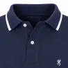 Polo Homme Browning® Ultra 79 - Bleu Coton Léger
