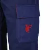 Pantalon Francital anti-coupure homologué - Coton 54%
