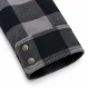 Chemise polaire homme Jeff Brandit® - Gris/noir manches longues