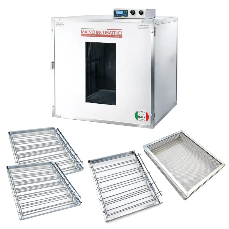 Couveuse évolutive 147 œufs - tiroirs caille à oie MAINO