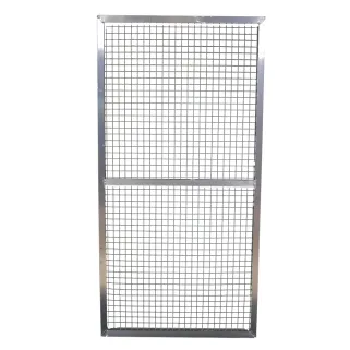 Panneau volière alu 102x200 cm - Résistant et durable