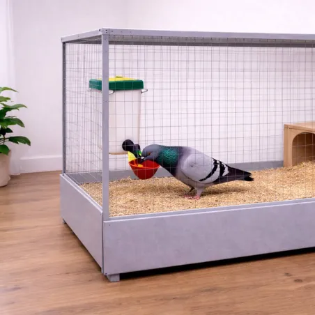 5 abreuvoirs 1L Olba pour cages à oiseaux et volailles