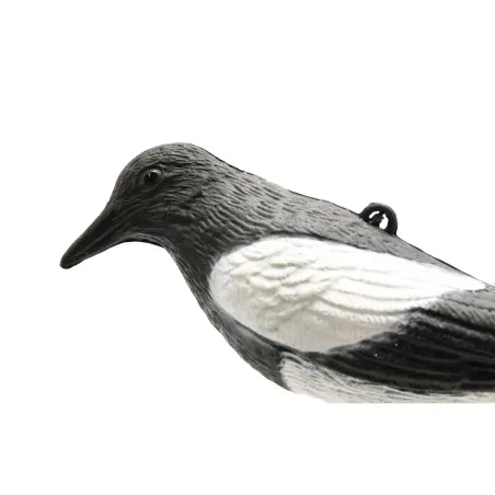 Leurre pie en plastique 40cm - Piégeage efficace