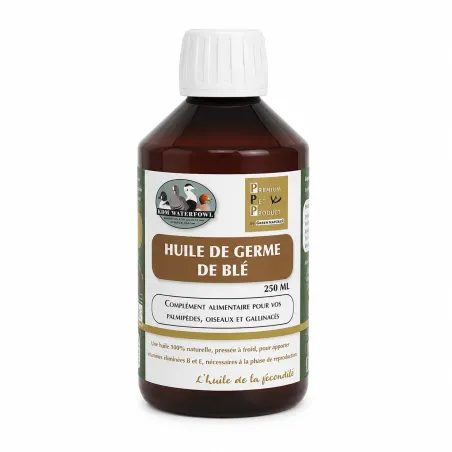 Huile de germe de blé 250ml - Boost ponte et fécondité