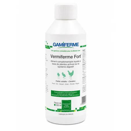 Complément alimentaire anti-parasites volailles 300 ml