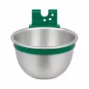 10 bols aluminium mangeoire/abreuvoir ø10cm - multi-usage