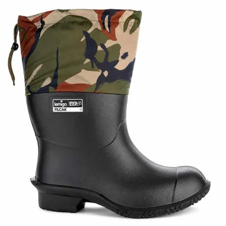 Bottes hybrides isolantes EVA noir camo 41-47