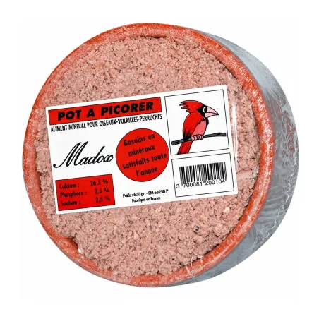 Lot de 24 blocs minéraux pour volailles 600 g PERRIN MADOX