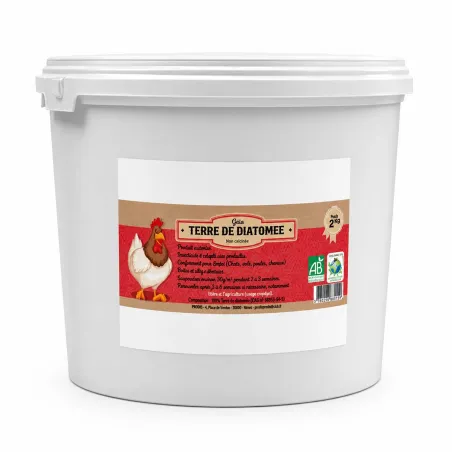 Terre de diatomée grise 5 kg - Anti-insectes naturel