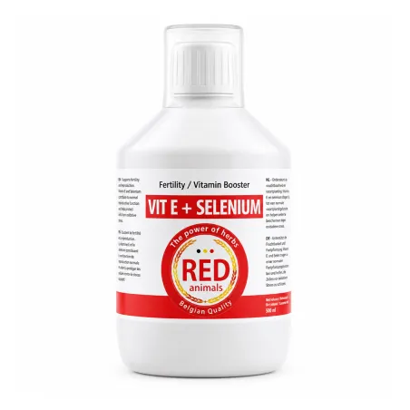 Vit E + Sélénium : boost fertilité volailles & lapins 100ml