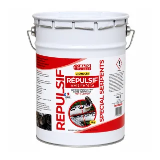 Répulsif serpents granulés 4kg - ALTO longue durée